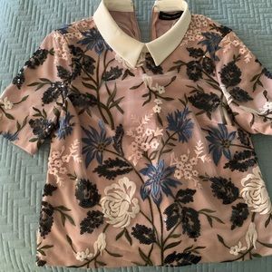 Ivanka Trump sequin top size 6 Never worn!